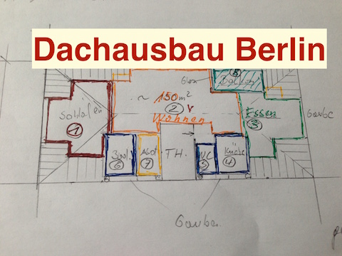 Dachaufstockung Berlin - Baugenehmigung beantragen