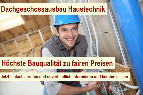 Dachgeschossausbau Haustechnik Berlin